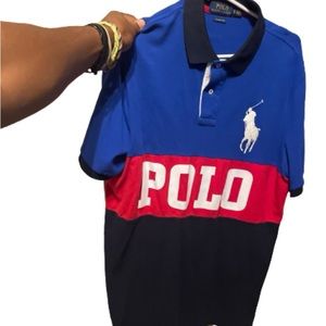 Polo Ralph Lauren Royal
Blue/Red/Navy Big Pony Classic Fit.